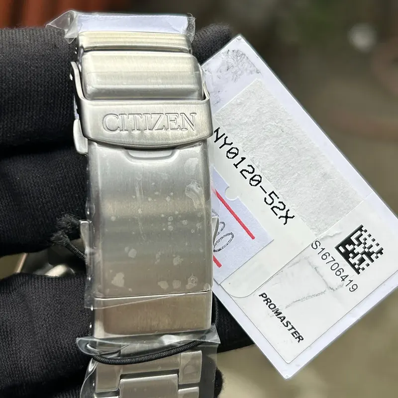 Citizen Promaster Diver Automatic Orange Dial Men's Watch- NY0120-52X